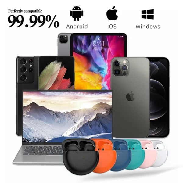Écouteurs sans fil Bluetooth Air Pro 6 TWS – Image 28