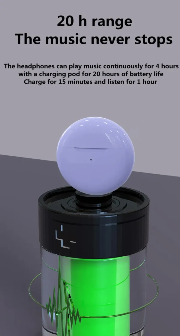 Écouteurs sans fil Bluetooth Air Pro 6 TWS – Image 20